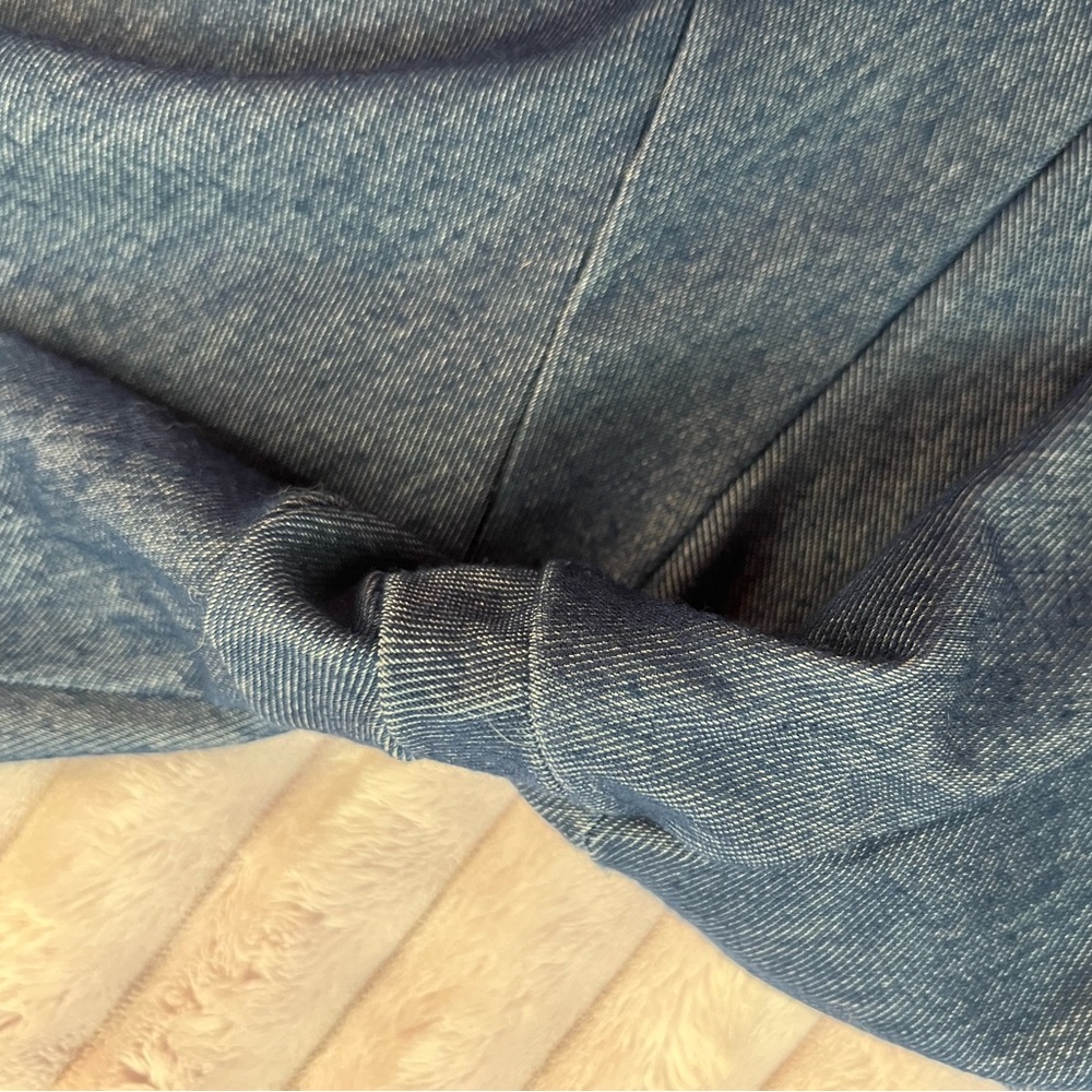 🫶 Naked Wardrobe Denim Look Bodysuit Romper | Large | Pre-Loved & Priced to Move - Picture 9 of 11